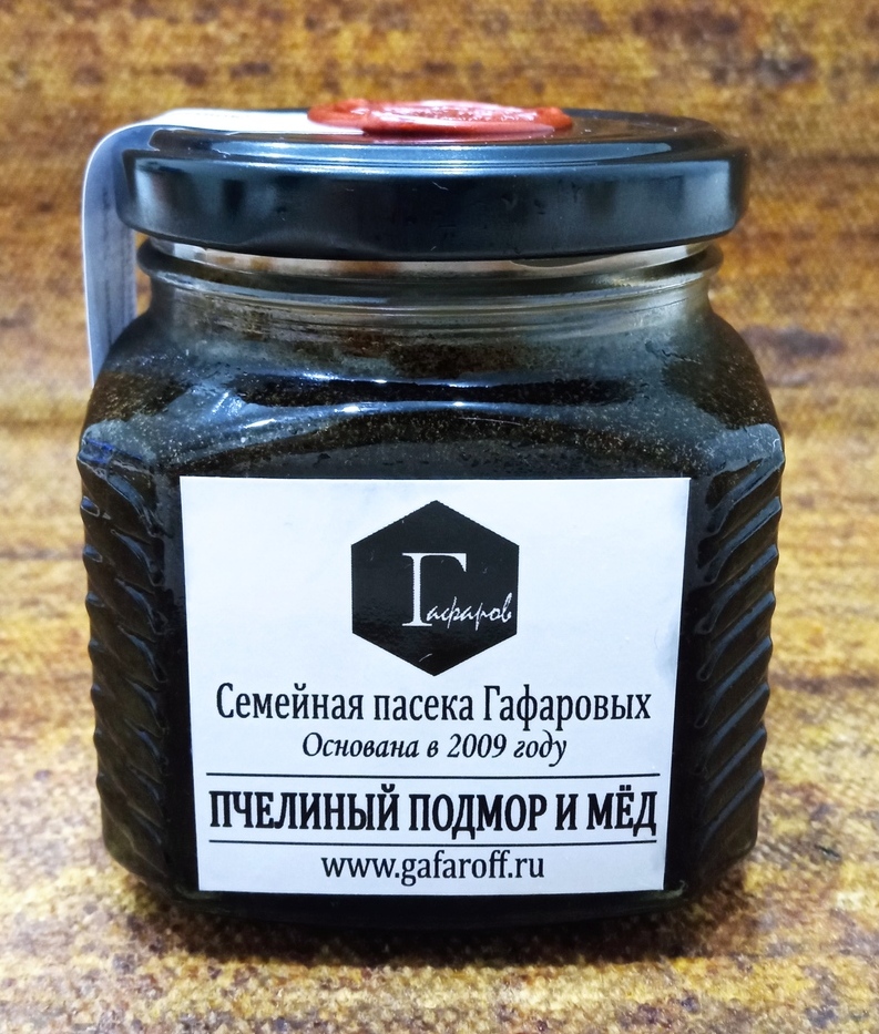 Пчелиный подмор и мёд